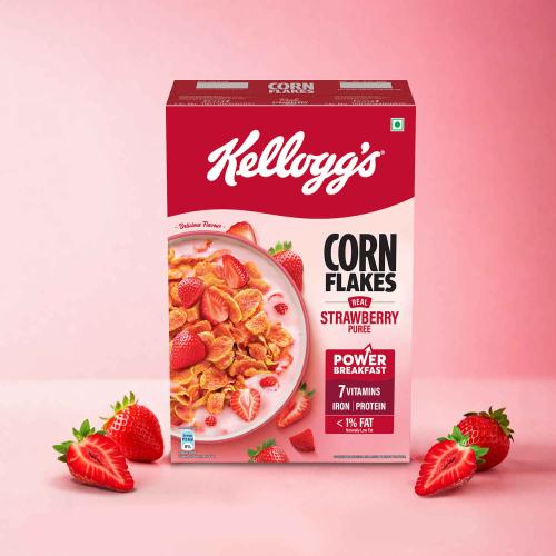 KELLOGGS STRAWBERRY CORN FLAKES 300G