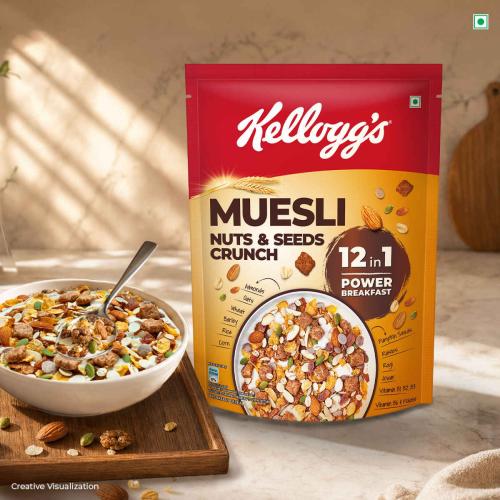 KELLOGGS MUESLI NUTS &amp; SEEDS CRUNCH 240G