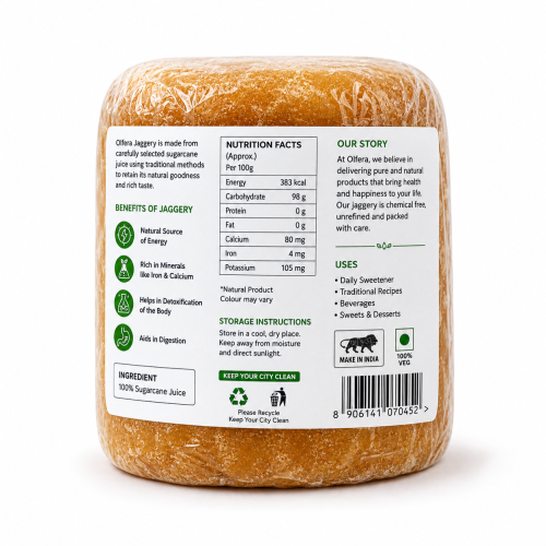 OLIFERA JAGGERY 1KG