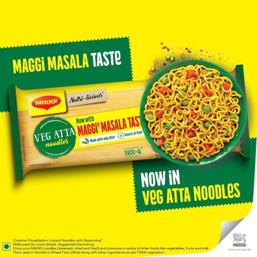 MAGGI VEG ATTA NOODLES 290G