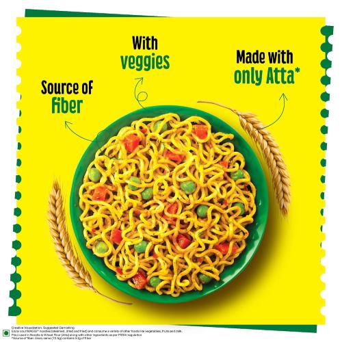 MAGGI VEG ATTA NOODLES 290G