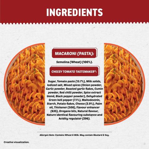 MAGGI PAZZTA CHEESE TOMATO TWIST 68.5G