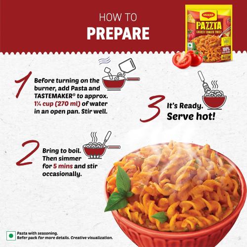 MAGGI PAZZTA CHEESE TOMATO TWIST 68.5G